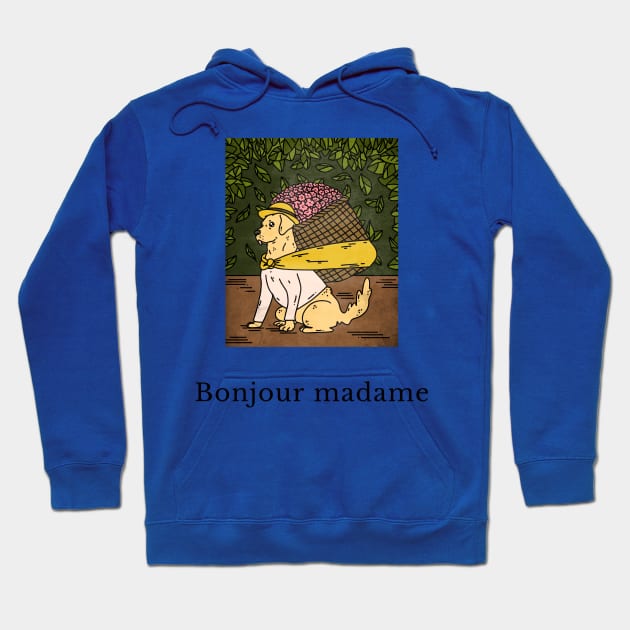 French Dog Hoodie by GaroStudioFL